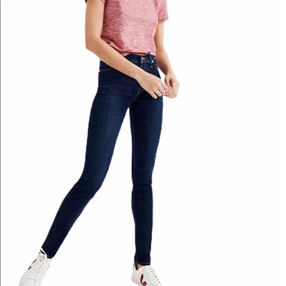 Madewell Denim - Madewell 9” high Rise Skinny Jeans Size 27S